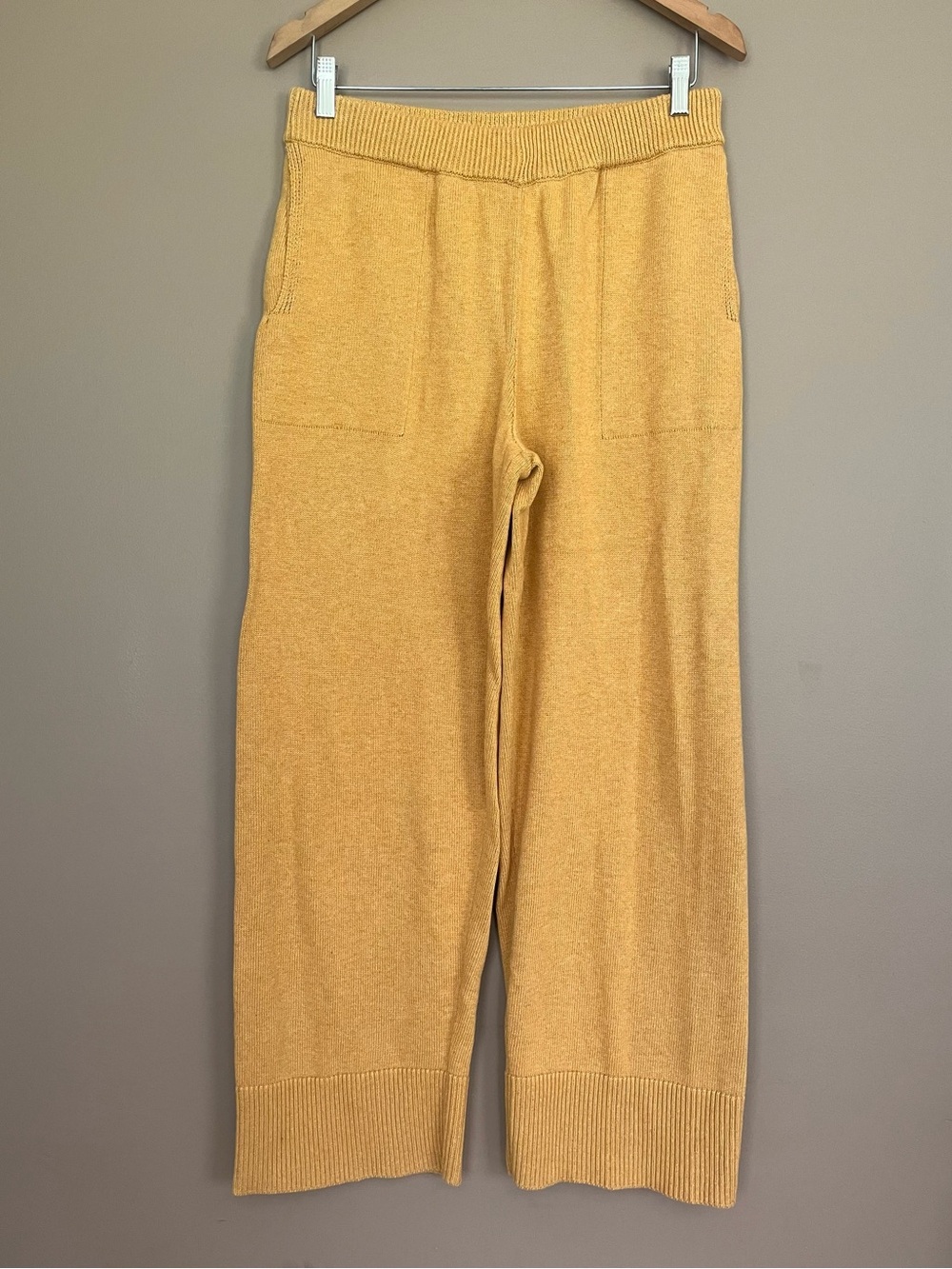 {FP Beach} Solar Knit Sweater Pants Wide Leg Pull-On Style - Womens Large - Picture 2 of 10